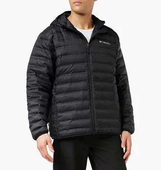 Пуховик чоловічий Columbia Lake 22 Down Hooded Black Wo0950-010