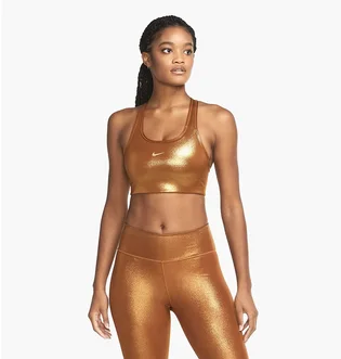 Топ женский Nike W Swoosh Icnclsh Shmr Bra Metallic Ct3791-750