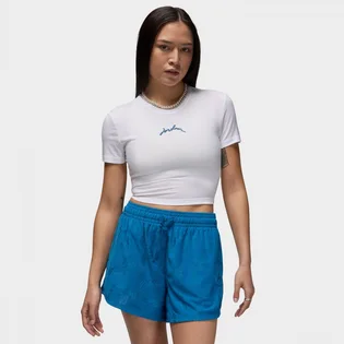 Футболка женская Air Jordan Slim Cropped Graphic T-Shirt White FN5720-100