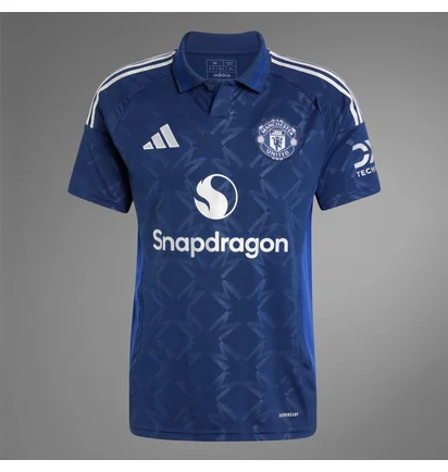 Поло чоловіче Adidas Manchester United 24/25 Away Jersey Blue IU1390