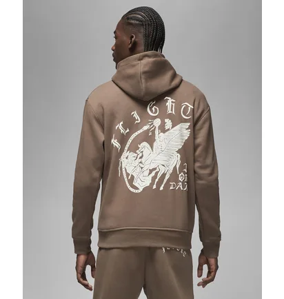 Худі чоловіче Air Jordan Artist Series By Umar Rashid Brown Dv7571-274