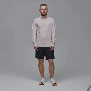 Кофта мужская Saucony Triumph 3D 1/2 Zip Beige SAM800357-OTH