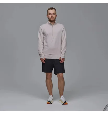 Кофта чоловіча Saucony Triumph 3D 1/2 Zip Beige SAM800357-OTH