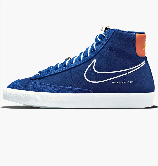 Кроссовки мужские Nike Blazer Mid 77 Blue DC3433-400