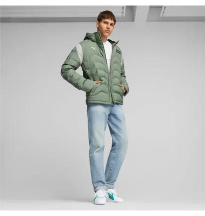 Пуховик чоловічий Puma Mercedes-Amg Petronas Mt7 Ecolite Olive 621146-07