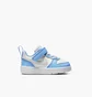 Кроссовки детские Nike Court Borough Low Recraft White/Light Blue DV5458-128