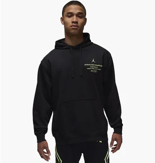 Худи мужское Air Jordan Sport Dri-Fit Fleece Pullover Hoodie Black FV8610-010