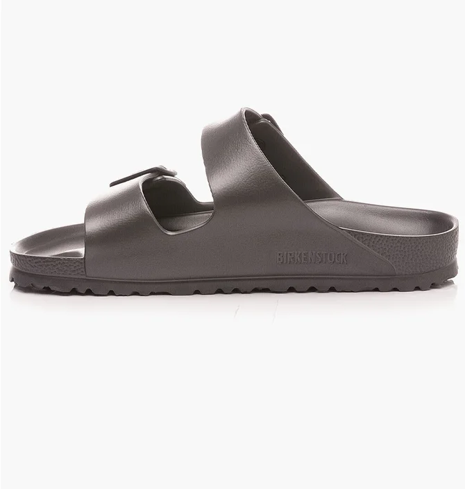 Сандалі чоловічі Birkenstock Arizona Metallic Anthracite Eva Grey 1001498