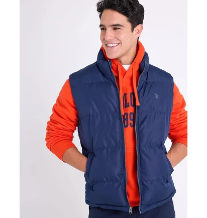 Жилетка мужская U.S. Polo Assn Signature Vest Blue 109485P2-BLUE