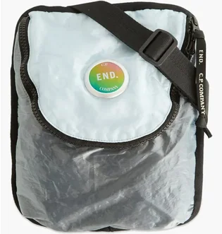 Сумка унисекс C.P. Company X End. Kan-D Bag Metallic/Light Blue 19CSAC032A