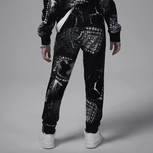 Штаны детские Air Jordan Mvp French Terry Printed Black 95D748-G0T