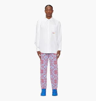 Рубашка унисекс Reebok Pyer Moss Draped Button-Down Shirt White He8136