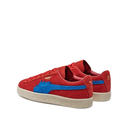 Кроссовки мужские Puma One Piece X Suede Red 396520-01