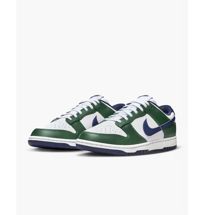 Кроссовки мужские Nike Dunk Low Shoes White/Green FV6911-300