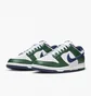Кроссовки мужские Nike Dunk Low Shoes White/Green FV6911-300