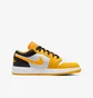 Кросівки дитячі Air Jordan 1 Low Taxi Gs Yellow/White 553560-701