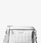 Сумка женская Michael Kors Slater Medium Quilted Leather Sling Pack White 30R3S04M6I-OPTIC-WHITE-63745