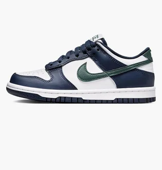 Кроссовки детские Nike Dunk Low White/Blue HF5177-400