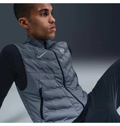 Жилетка мужская Nike Psg Running Division Grey HM4241-027