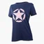 Футболка жіноча Jeep T-Shirt Oversize Star Striped Print Turn Blue O102613-A184