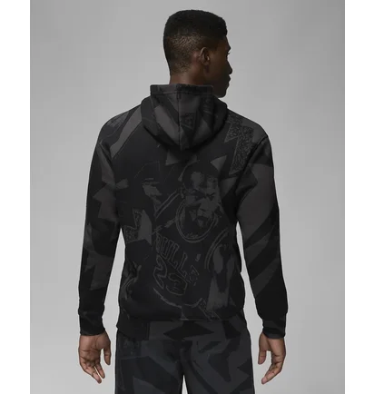 Худи мужское Air Jordan Essentials Fleece Pullover Hoodie Black Dq7507-045