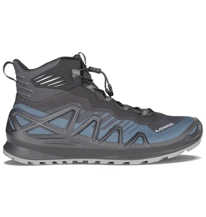 Ботинки унисекс Lowa Merger Gtx Mid Grey/Blue 310430-3797