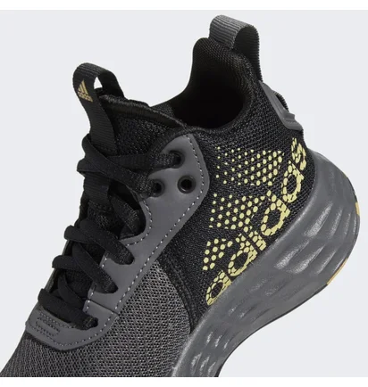 Кроссовки детские Adidas Ownthegame 2.0 Shoes Black/Yellow Gz3381