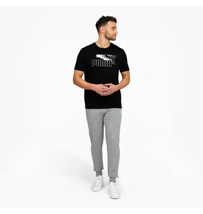 Футболка мужская Puma Logo Repeat Graphic Tee Black 671356-01