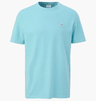 Футболка мужская S.Oliver Light Blue 2129866-6120