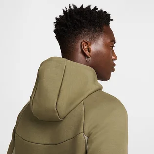 Толстовка мужская Nike Tch Flc Fz Wr Hoodie 2025 Beige/Olive HV0949-222