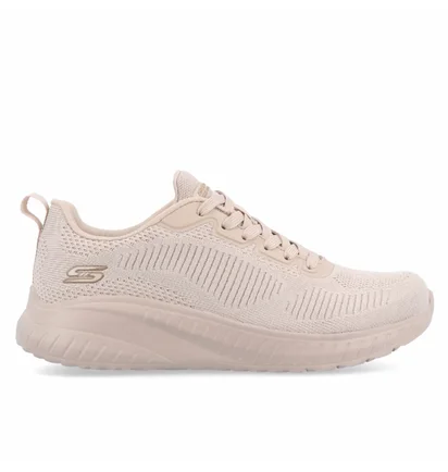 Кроссовки женские Skechers Bobs Squad Chaos Face Off Natural Peach 117209-NUDE