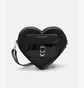 Рюкзак жіночий Dr. Martens Heart Shaped Hardware Kiev Leather Crossbody Backpack Black AC807033