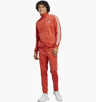 Спортивный костюм мужской Adidas Tracksuit Basic 3-Stripes Orange IC6786