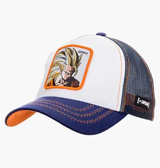 Кепка унисекс Capslab Dragon Ball Super White/Blue CL-DBZ-1-SAN2