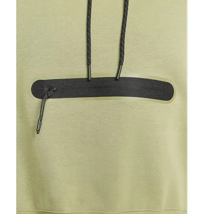 Худі жіноче Nike Sportswear Tech Fleece WomenS Over-Oversized Crop Pullover Hoodie Olive DR4973-334