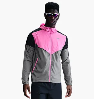 Ветровка мужская Nike Running Grey/Pink HV6521-675