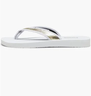Тапочки женские Puma Sandy Flip White/Metallic 395426-01