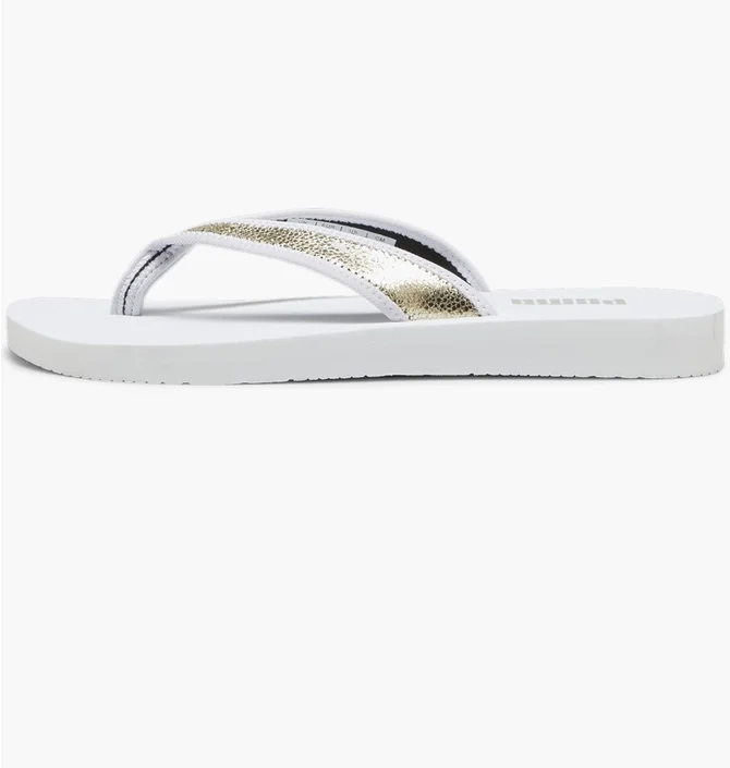 Тапочки женские Puma Sandy Flip White/Metallic 395426-01