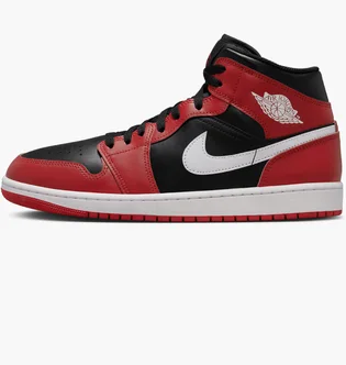 Кроссовки мужские Air Jordan 1 Mid Red/Black DQ8426-061
