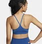 Топ женский Nike Padded V-Neck Sports Bra Blue CZ4456-477