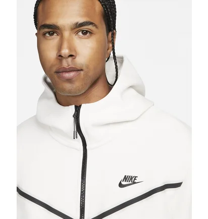 Толстовка мужская Nike Sportswear Tech Fleece White CU4489-030