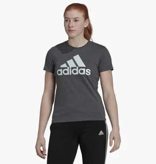 Футболка жіноча Adidas Loungewear Essentials Logo Tee Grey Hl2031
