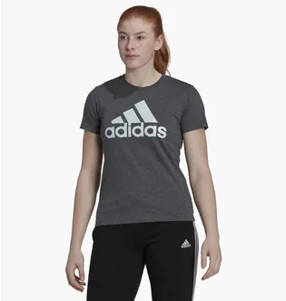 Футболка женская Adidas Loungewear Essentials Logo Tee Grey Hl2031