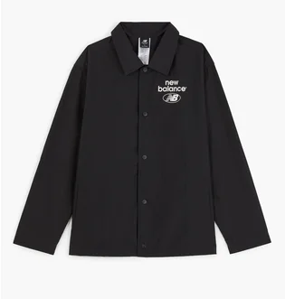 Рубашка мужская New Balance Jacket Lifestyle Essential Black MJ31531BK