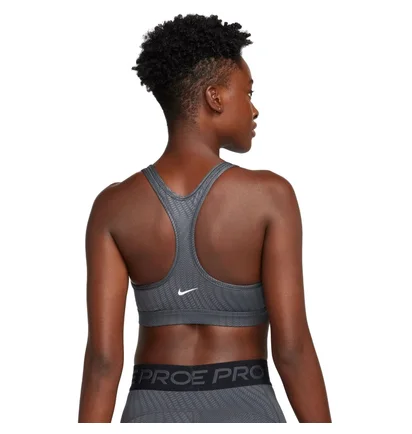 Топ женский Nike W Np Swsh Lgt Spt Aop Bra Grey FN4708-060