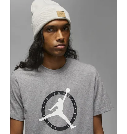 Футболка чоловіча Air Jordan Flight Mvp S T-Shirt Grey Dv8436-091
