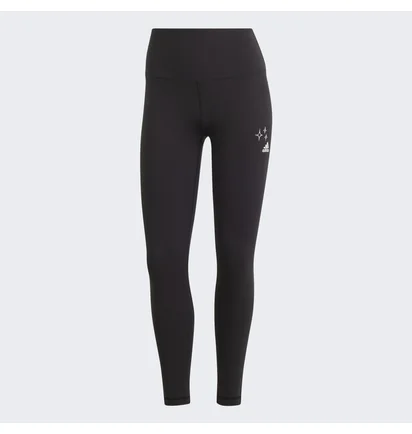 Леггинсы женские Adidas Scribble Leggings Black IJ8762