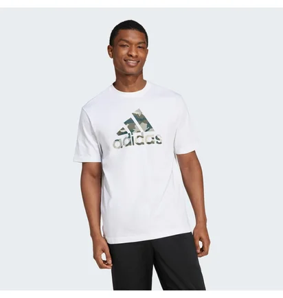Футболка чоловіча Adidas Camo Badge Of Sport Graphic White IW2676