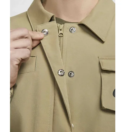 Куртка жіноча Nike W Nsw Swsh Jkt Wvn Olive FD1130-276