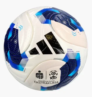 Футбольний м'яч Adidas Ekstraklasa Mini White/Blue KE5150